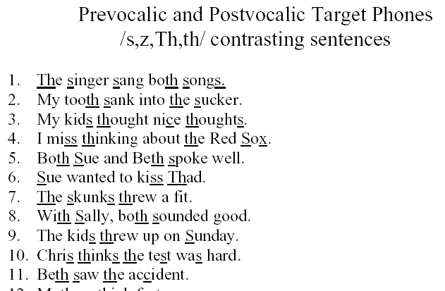 Contrasting longer sentences