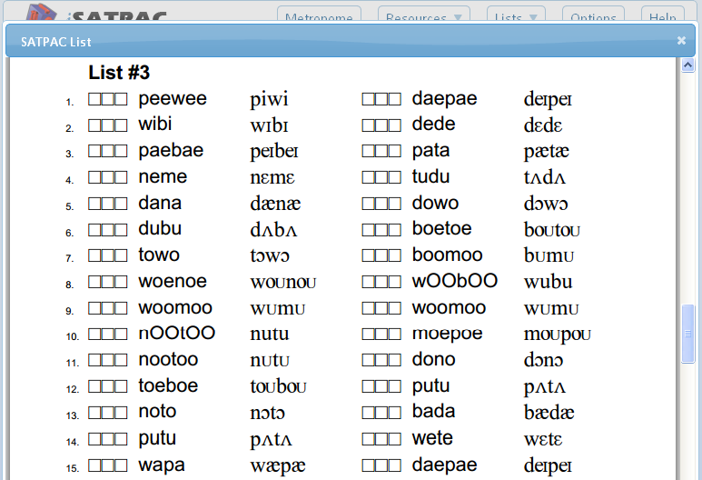 List 3