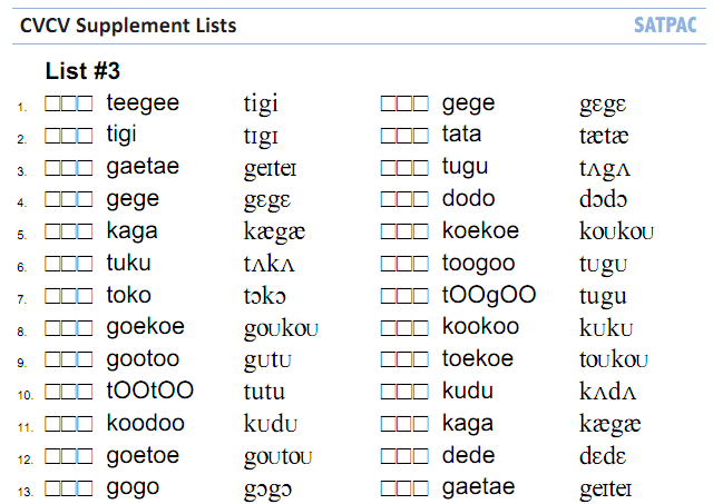 Fronting list